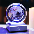 Ornalrist 3.15'' 3D Earth Crystal Ball by Ornalrist