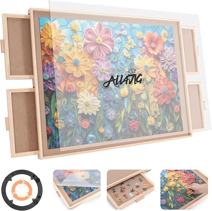 ALL4JIG 1000 Piece Rotating Puzzle Board by ALL4JIG