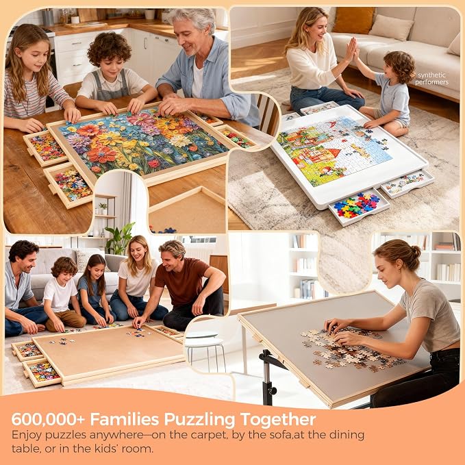 ALL4JIG 1000 Piece Rotating Puzzle Board - Image 8