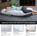 MOON PARK Pregnancy Pillows for Sleeping - Image 3