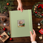 8.5x11 Inch Scrapbook Photo Album, Linen Cover DIY Scrapbooks - Image 8