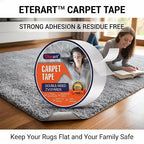 ETERART Double Sided Carpet Tape, No-Residue - Image 2