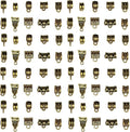 WOCRAFT 60pcs Antique Gold Bails Charms Bracelet Charms by WOCRAFT