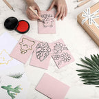 Frienda 30 Pack 4"x6" Rubber Carving Blocks Rubber Stamp Carving Linoleum Blocks - Image 6