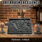 Fuyoooo Dry Brush Palette, Miniature Painting Dry Brush Palette - Image 2