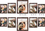 LUCKYLIFE Picture Frame Set 10-Pack, Gallery Wall Frame Collage - Image 7