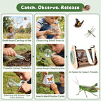 Bug Catcher for Kids, Wooden Bug Catching Outdoor Toys for Ages 4-8, STEM - Image 7