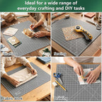 WorkLion Cutting Mat for Sewing: 24''x18'' Double-Sided Sewing Cutting Mat - Image 7