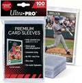 Ultra Pro - Premium Clear 100ct. Card Sleeves to Protect Sports Cards, Baseball by UltraPro