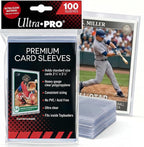 Ultra Pro - Premium Clear 100ct. Card Sleeves to Protect Sports Cards, Baseball by UltraPro