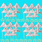 20 Pack DIY Coloring Kite Kit for Kids Pre-Printed Cartoon Animal Pattern Kites by VAIPI