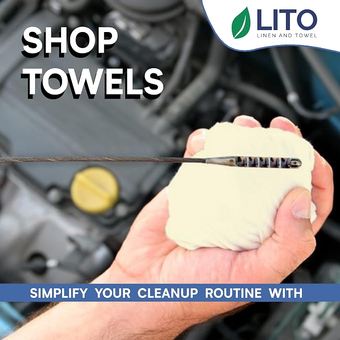 Shop Towels| Multipurpose Commercial and Residential Shop Cleaning| Car Wash - Image 2