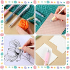 Knife Pen, A Complete Set Craft Cutting Tool Paper Cutter Pen Carving Tools - Image 6