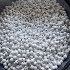 240Pcs White Wood Beads 16mm - Image 5