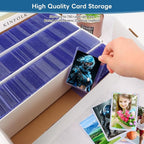 Trading Card Storage Box 3120 Count Collector Cards Box White Sports Card - Image 4