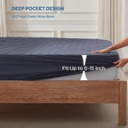 BEDLORE Waterproof Mattress Protector, Twin Size Mattress Pad - Image 4