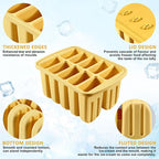 Popsicles Molds, 10 Cavity Silicone Popsicle Molds Easy-Release BPA-free - Image 3
