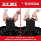 CRAFTSMAN CMXZVBE38773 Genuine 5-20 Gal. Wet Application Wet Dry Vac Filter | - Image 3