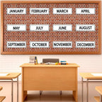 Qyeahkj Red Brick Bulletin Board Paper Roll Fireplace Bulletin Board Background - Image 3