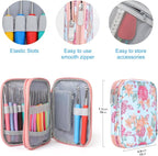 Vodiye 21 Sizes Ergonomic Crochet Hooks Set 0.5–10.0mm - Image 4