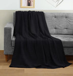 Utopia Bedding 100% Cotton Waffle Weave Blanket Queen Size - Image 6