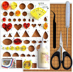 JUYA Paper Quilling Kit 960 Strips - Image 3
