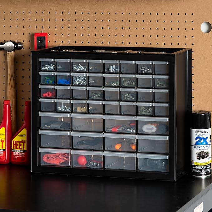 IRIS USA 44-Drawer Small Parts Organizer, Made in USA, Storage Drawers - Image 2