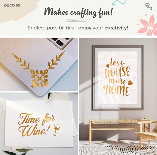 VViViD DECO65 Matte Pastel Copper Permanent Adhesive Craft Vinyl - Image 2