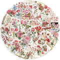 Aesthetic Flowers Stickers Transparent Flora Scrapbook Stickers | Transparent & by Unknown
