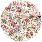 Aesthetic Flowers Stickers Transparent Flora Scrapbook Stickers | Transparent & by Unknown