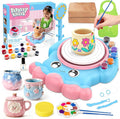 Aujazyble Pottery Wheel for Kids, Complete Pottery DIY Art & Craft Kit Toy by Aujazyble