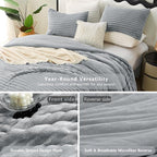 CozyLux Fluffy King Size Comforter Set - Image 4