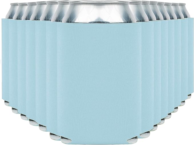 Blank Beer Can Cooler Sleeves Soft Insulated Beer Can Coolies by CURRENT+CO.