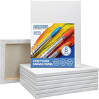 FIXSMITH Stretched White Blank Canvas - Image 2