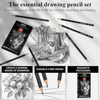 Aenir Sketch Pencils for Drawing, Artist Graphite Pencils, Sketch Set for - Image 5