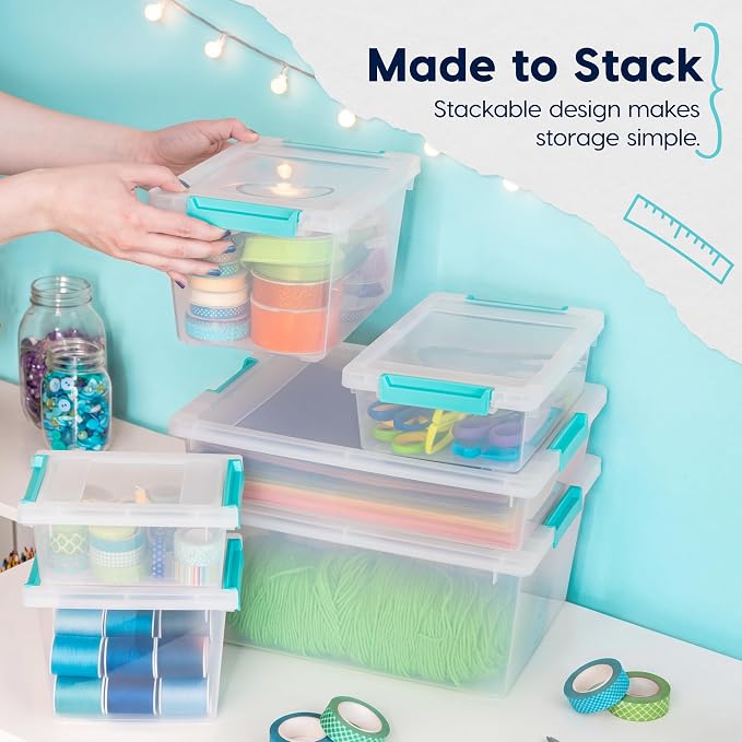 IRIS USA 2 Qt. Craft Storage Bins - Image 5