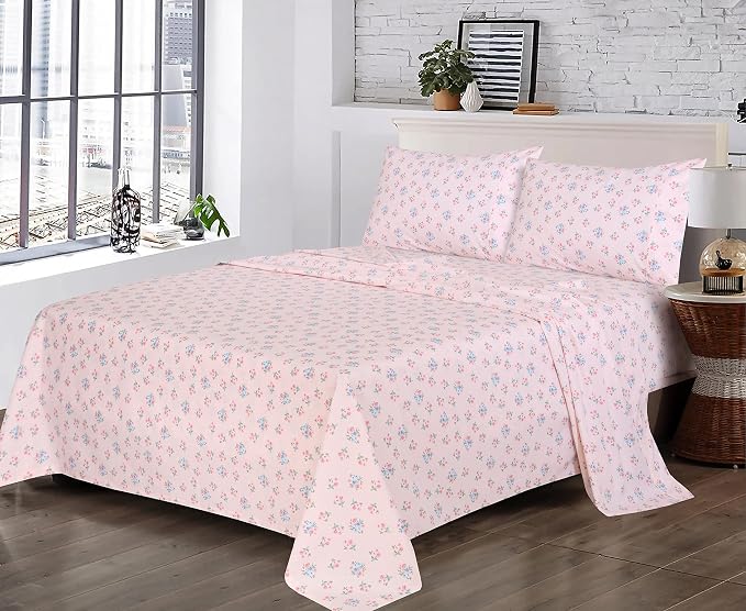 RUVANTI 100% Cotton Sheets – Split King Size Percale Bedding, Cooling & - Image 8