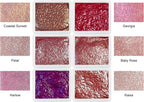 Sparkly Handmade Watercolor Paint Palette Metallic Watercolors Painting Set Gift - Image 2