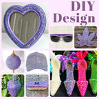 1500PCS 6mm Resin Jelly Rhinestones in Bulk, Bedazzling Flatback Crystals - Image 6