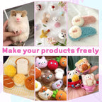Lyksgir 70 Colors Needle Felting Kit, Wool Roving Set, Wool Felting Tool - Image 6
