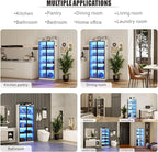 Dystler 65" Tall 5-Tier Display Cabinet - Image 6
