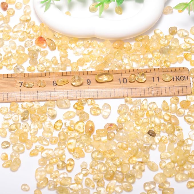 400pcs Natural Chip Stone Beads - Image 2