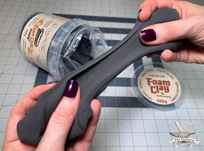 The Foamory Moldable Cosplay Foam Clay High Density Air Dry Clay, EVA Foam - Image 5