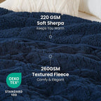 Weighted Blanket 15lbs Sherpa Weighted Blanket - Image 3