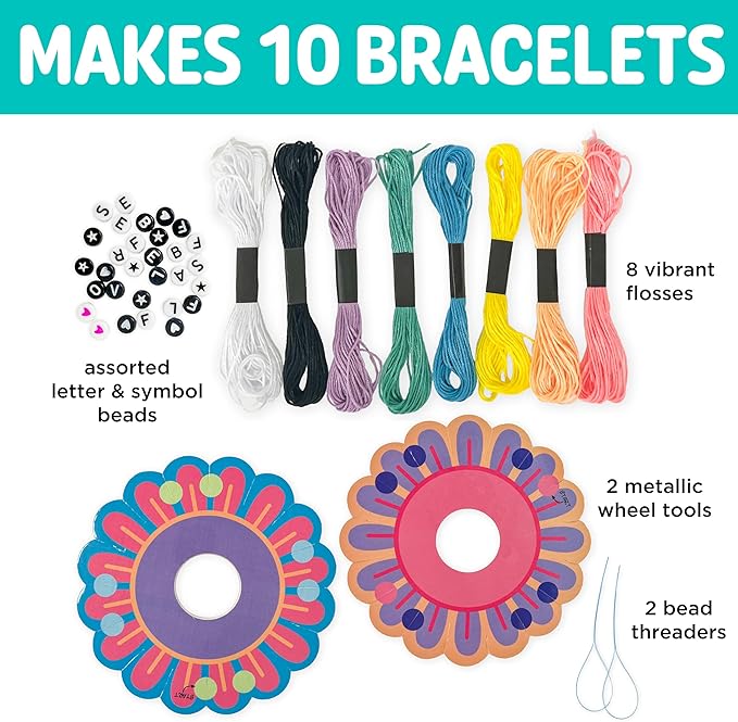 Creativity for Kids Best Friends Bracelets Mini Craft Kit: Create 10 Friendship - Image 2
