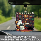 Halloween Faux Stained Glass Ghost Ornaments Acrylic, Halloween Decor Cute - Image 7