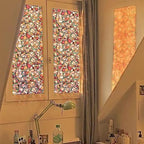 funlife Original Hand-Drawn Stained Glass Window Film, Reusable Double-Sided - Image 8