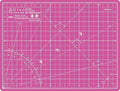 Elan Cutting Mat A4 Pink & Purple, Self Healing Cutting Mat 9x12 Inch, 5-Ply by Elan