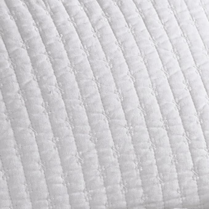 Levtex Home Cross Stitch Reversible King/Cal King Quilt Set and 2 Pillow Shams - Image 6