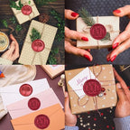 300 Pcs Wax Seal Beads Wine Red, Atopbb Premium Sealing Wax Beads - Image 5